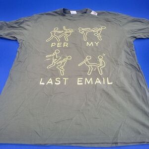 2 Shirt Bundle / Port and Company short sleeved tees / Size XL